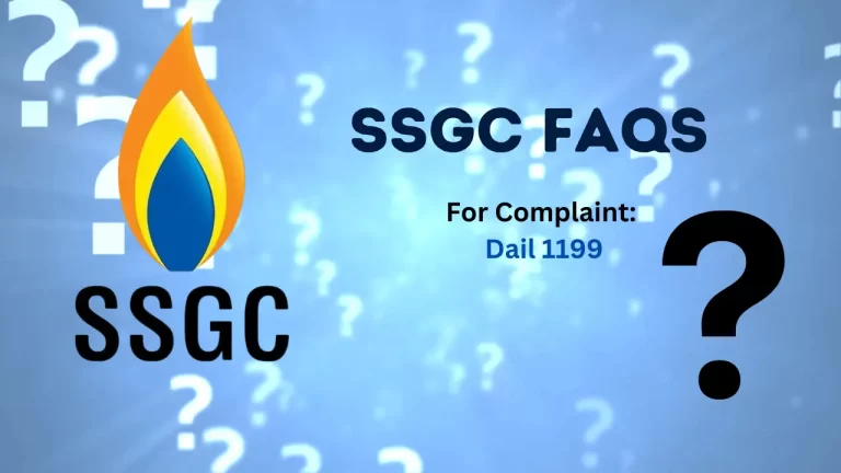 SSGC FAQs