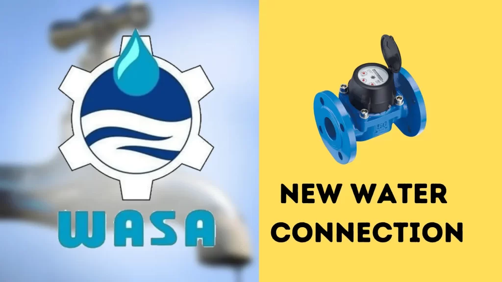 WASA Lahore New Water Connection