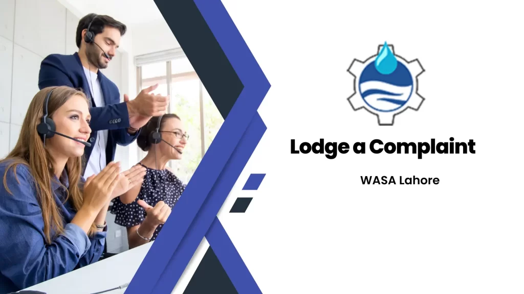 Lodge a Complaint with WASA
